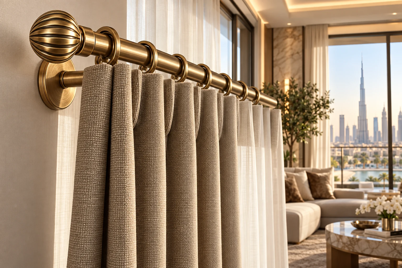 Interior inspiration: Curtain Rods & Poles