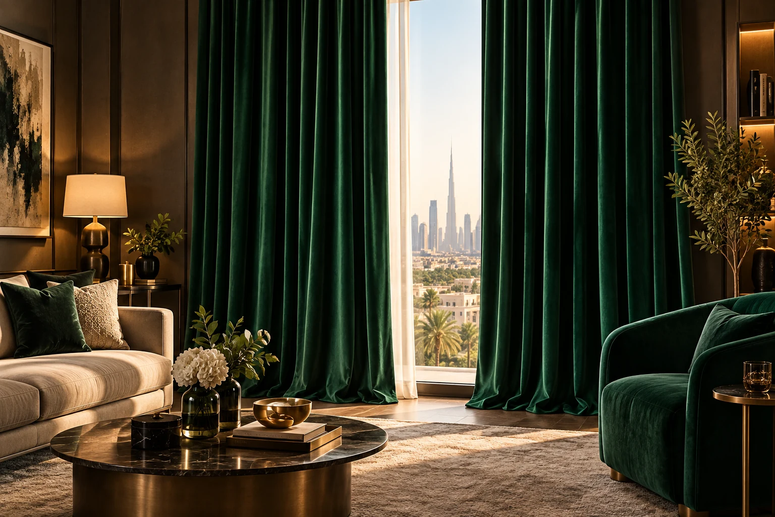 Interior inspiration: Velvet Curtains
